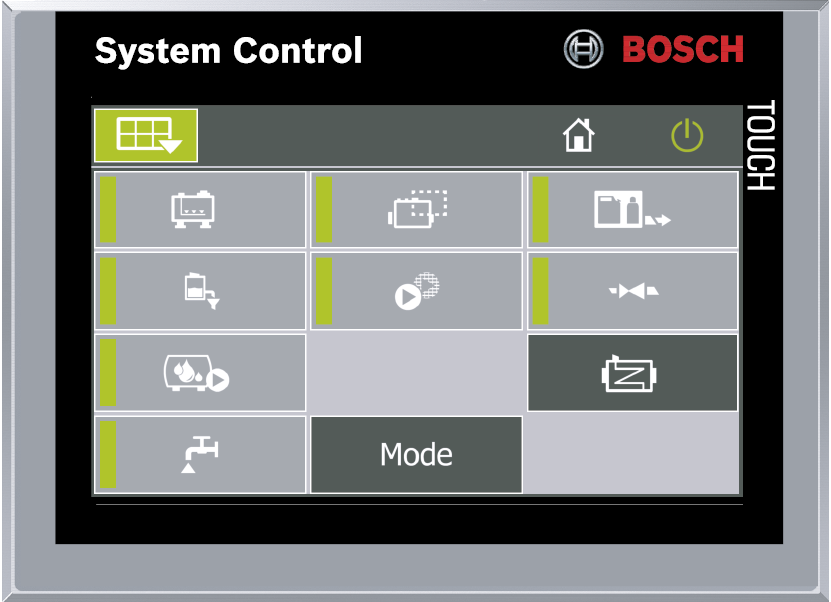 Szeroko rozbudowany system zarządzania instalacją SCO – przykładowy wyświetlacz